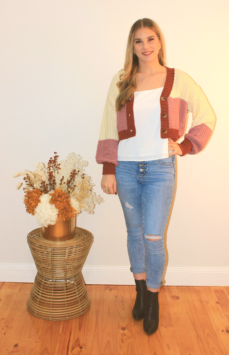 AUTUMN CROPPED CARDIGAN